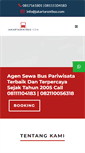 Mobile Screenshot of jakartarentbus.com
